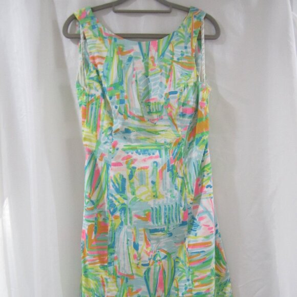 Lilly Pulitzer 2 Courtney Shift Dress Sea Salt Sun - Picture 1 of 8
